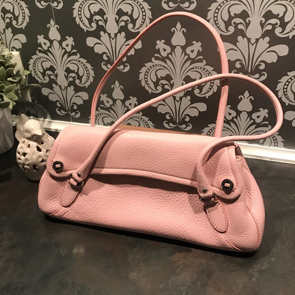 Cole Haan baby pink handbag